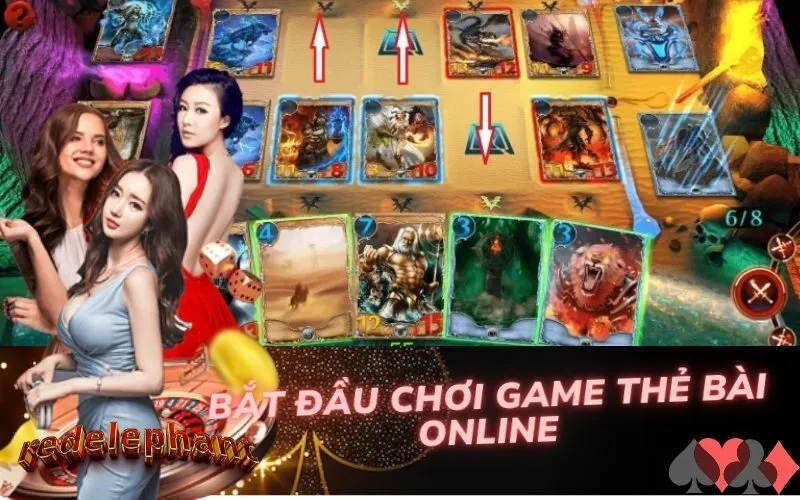 Bắt đầu Chơi game thẻ bài online