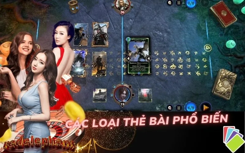 Các loại thẻ bài phổ biến
