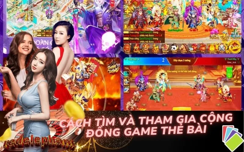 Cách tìm và tham gia Cộng đồng game thẻ bài
